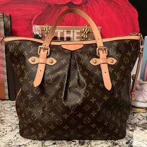Gorgeous LOUIS VUITTON Palermo GM Satchel!